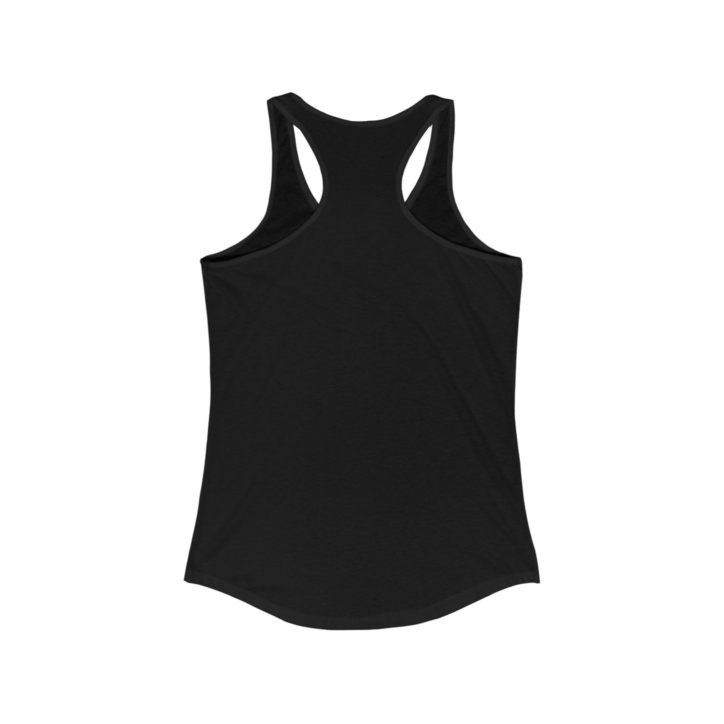 Racerback Tank-Top, Agwe veve , Blue on Black