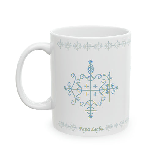 Papa Legba Veve Haiti Mug