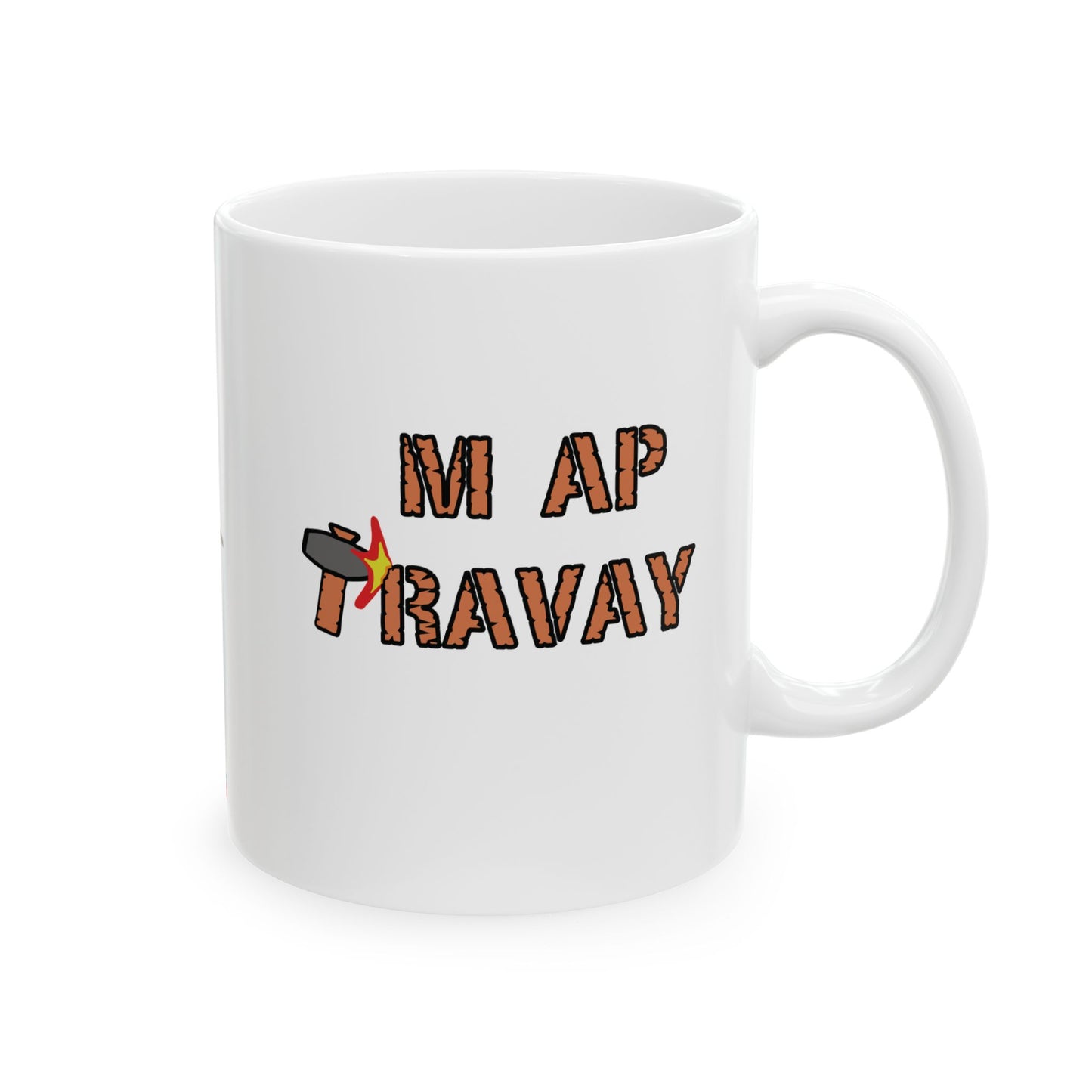 WAP PALE MAP TRAVAY" #2 Haiti mug